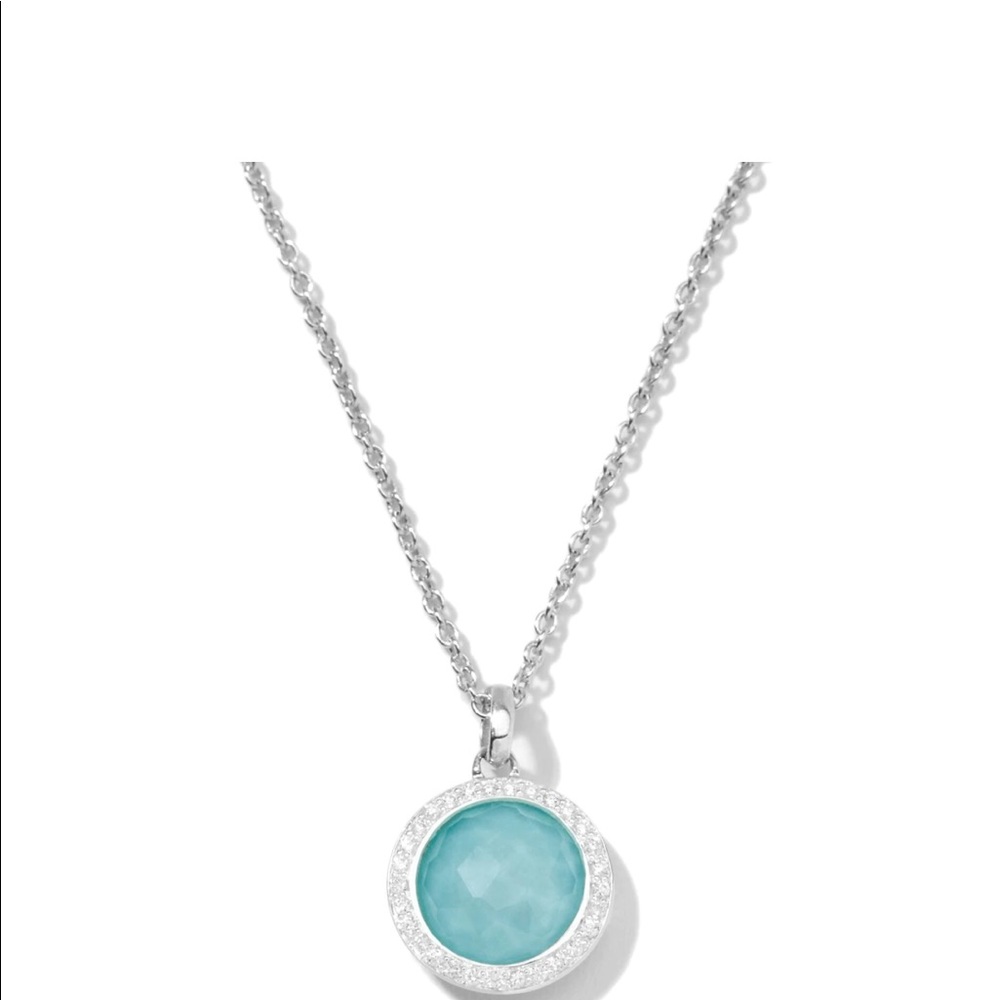 Ippolita LOLLIPOP Mini Topaz & Diamond Necklace~GORGEOUS !
